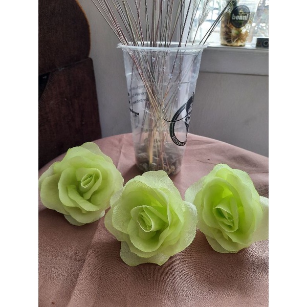 BUNGA ARTIFICIAL/BUNGA MAWAR ARTIFICIAL-Mint