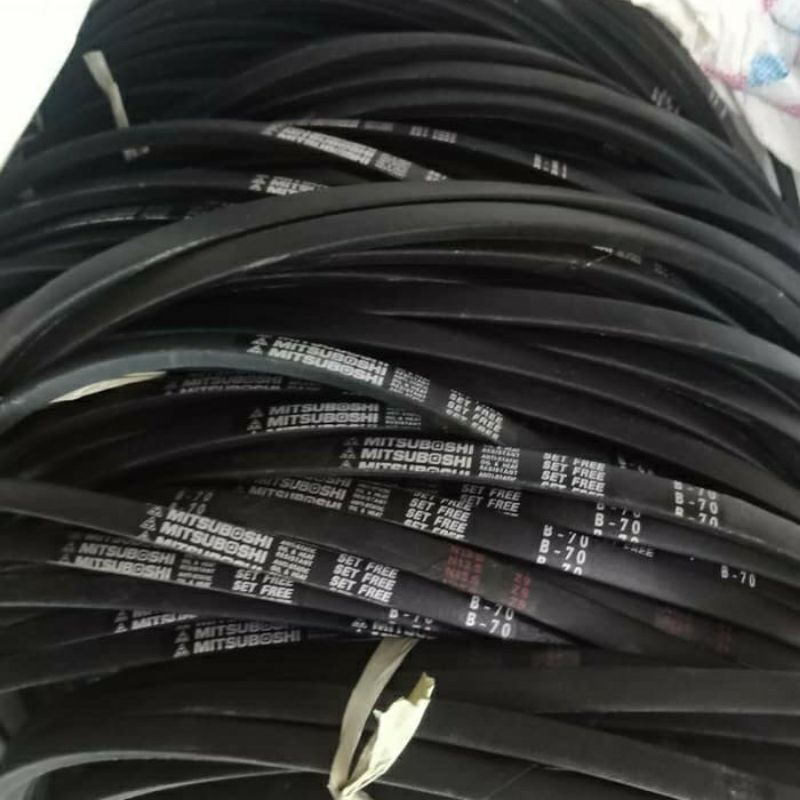 Vanbelt Van Fan Belt Tali Kipas BANDO A101 A102 A103 A104 A105 / MITSUBOSHI A 101 102 103 104 105