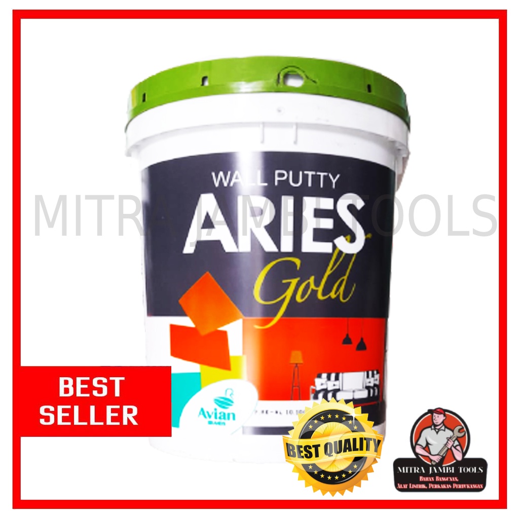 PLAMIR ARIES GOLD WALL PUTTY 25 KG