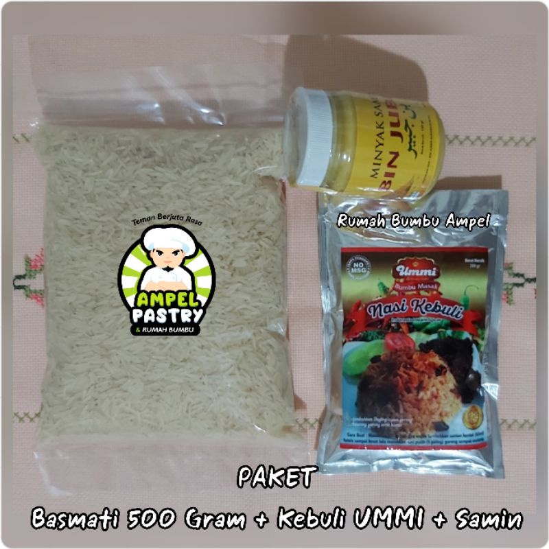 

PAKET. Beras Basmati + Bumbu Basah UMMI + Minyak Samin