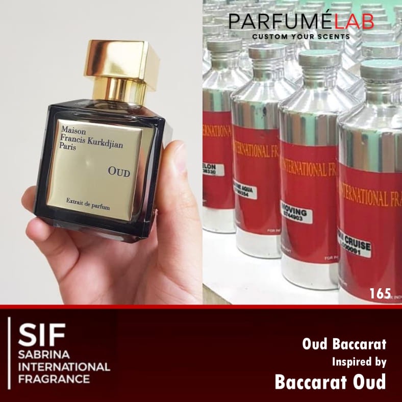 250ML Bibit Parfum Oud Baccarat By SIF Made In France | Bibit Parfum Bacarat Oud 250ML