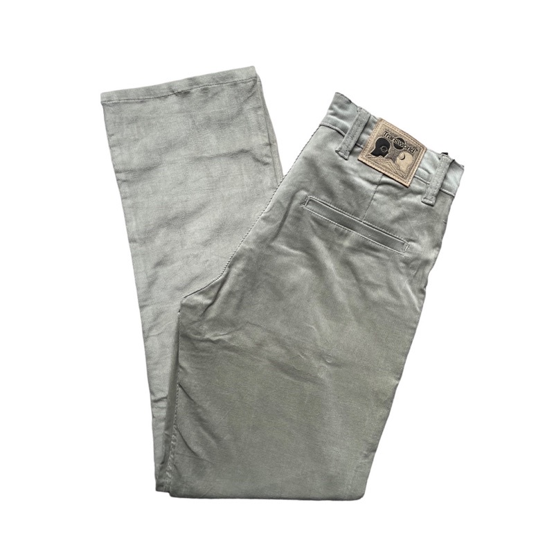 Transworld Celana Corduroy Panjang Legular Fit Ligh Grey