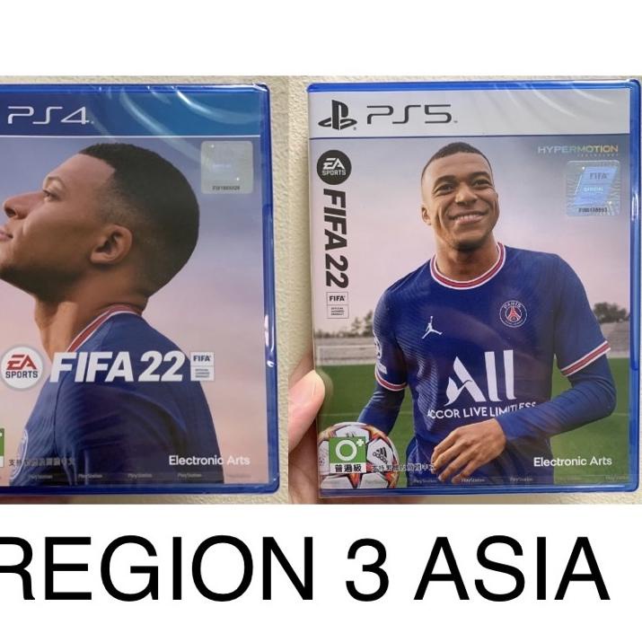 Kaset Fifa 22 Ps4 Ps5 Region 3 Asia Fifa22 bd Ps 4 Ps 5 Game Playstation 4 Fifa 2022 Reg3 Reg R3 Reg