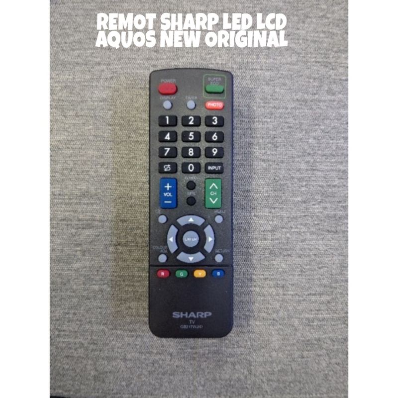 REMOTE REMOT TV LED LCD SHARP AQUOS ORIGINAL BISA UNTUK SEGALA TV SHARP