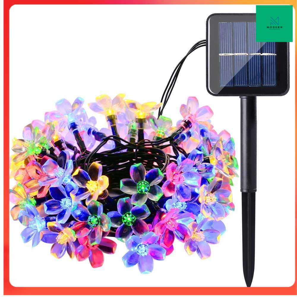 TD - CGC YUSHILED Lampu Hias Dekorasi 50 LED 7 Meter with Solar Panel - M072