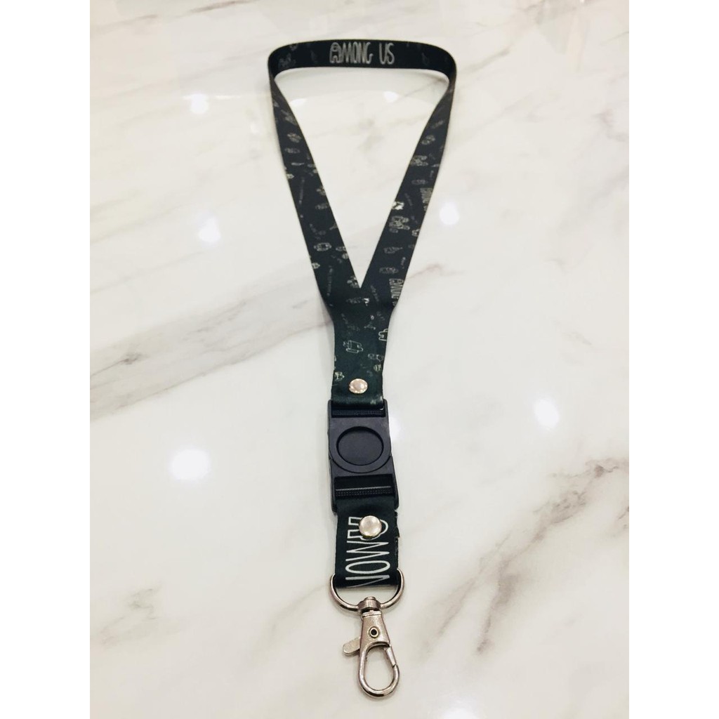 Lanyard Among Us Black