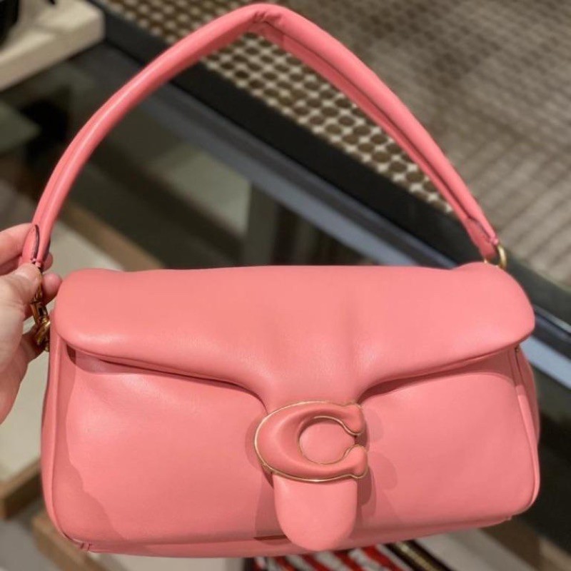 COACH TABBY PILLOW 26 SHOULDER BAG PINK / ORANGE / GREEN / WHITE / BLACK - 