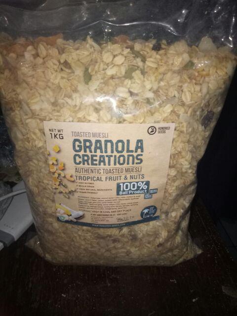 Granola Creations Toested Muesli 1Kg Creation | Shopee