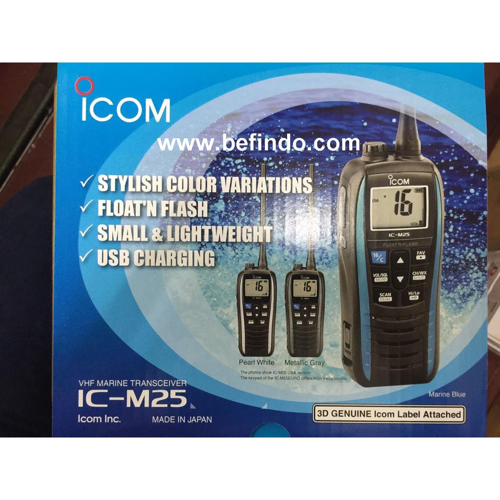 Icom IC M25 VHF icom Marine