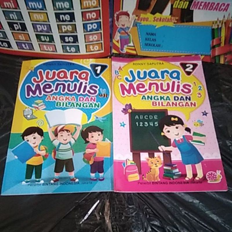 Jual BUKU ANAK JUARA MENULIS ANGKA DAN BILANGAN Indonesia|Shopee Indonesia