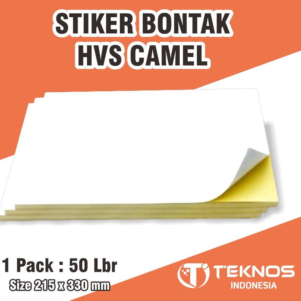 

FZW [50 LEMBAR] STIKER BONTAK HVS MATTE/DOFF CAMEL FOLIO F4➬™ (Pasti Murah)[Bayar ditempat] ➬
