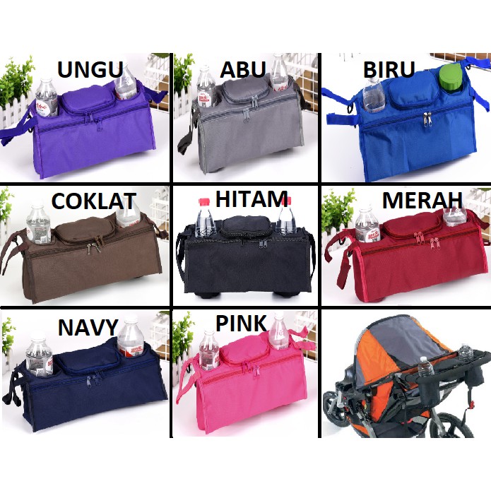 Tas Organizer Stroller Tas Gantung Kereta Dorong Bayi