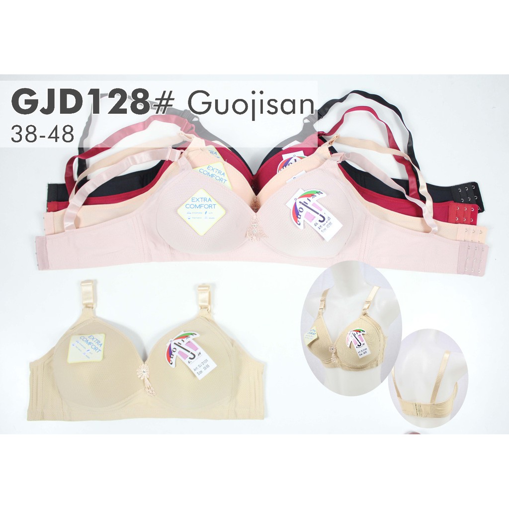 Bra Jumbo Tanpa Kawat Guojisan GJS D128