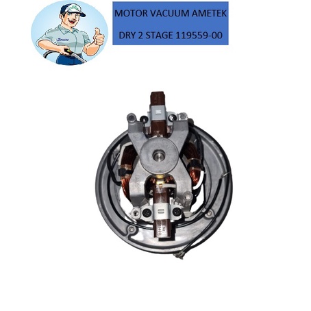 Motor Vacuum Ametek Dry 2 Stage