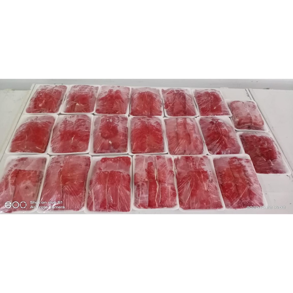 

TENDERLOIN / BEEF SLICE / DAGING IRIS LOW FAT