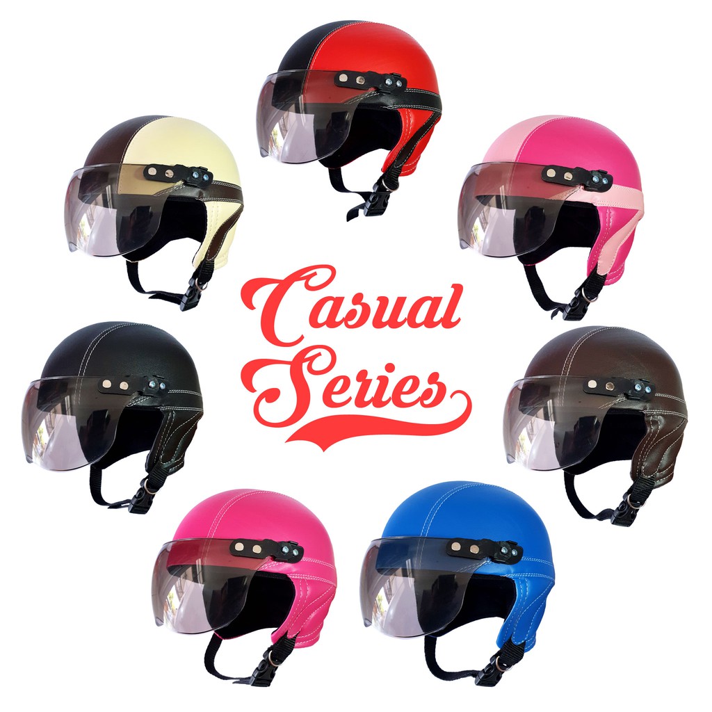 DISTRIBUTOR Helm Anak Retro Casual Series