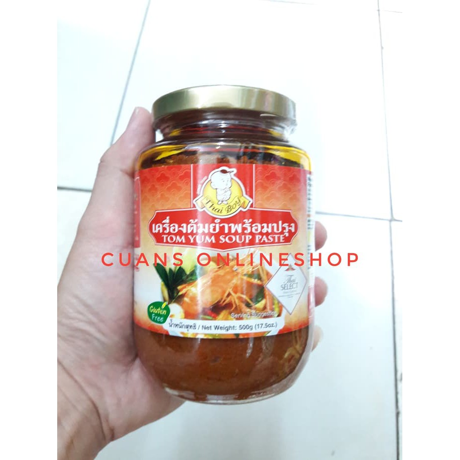 

Promo Spesial - Thai Boy Tom Yum Soup Paste 500 Gram (17,5Oz) Bumbu Dapur