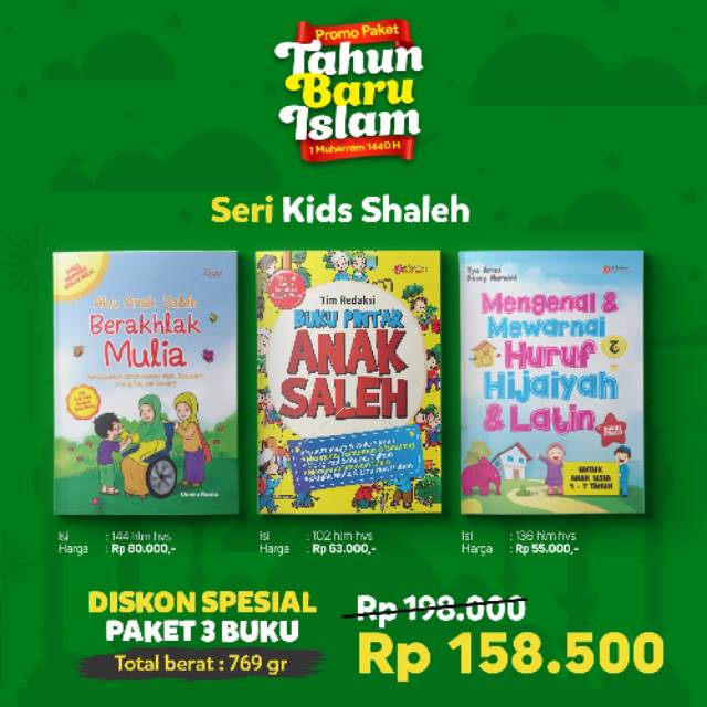 Promo Tahun Baru Islam Seri Kids Shaleh