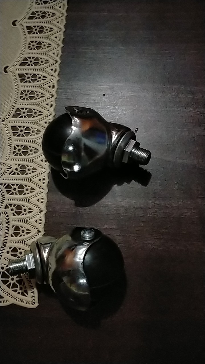 Roda Skk Tt-50b 2 Inch-roda Karet Bulat-roda Kater-roda Kursi-roda Lemari-roda Spring Bed