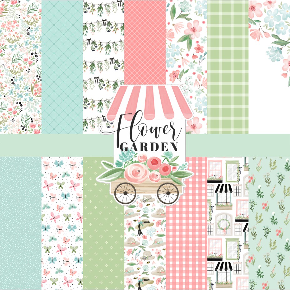 

SCRAPBOOK PAPER | KERTAS SCRAPBOOK MURAH | 30X30 CARTA BELLA - 01