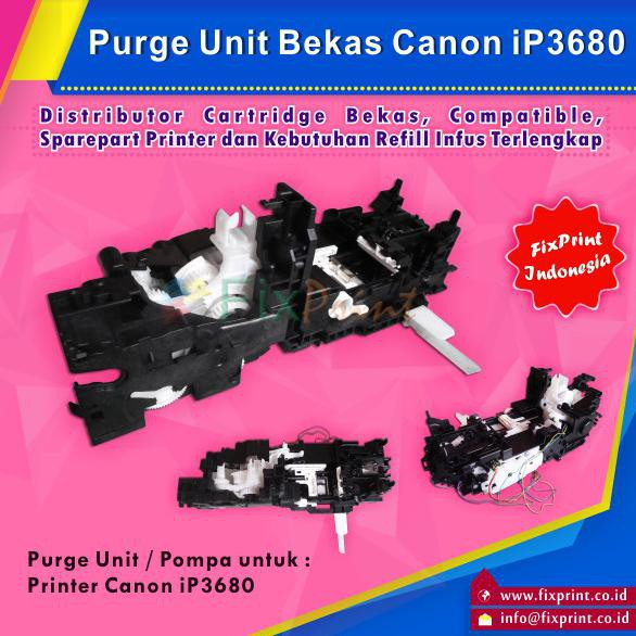 TERLARIS Purge Unit Canon Pixma ip3680, pompa Canon ip3680 Cabutan
