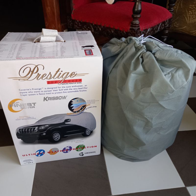 KRISBOW Prestige Car Cover Sarung Mobil SUV C - veloz, avanza, xenia, rush, terios, ertiga, hrv