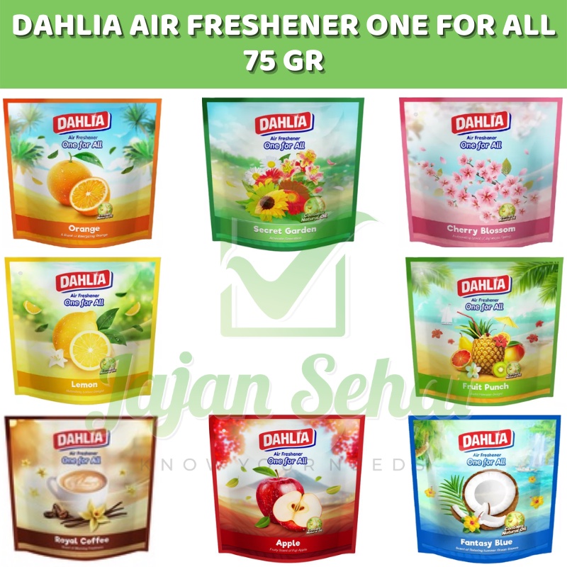 Dahlia Air Freshener One For All 75gr