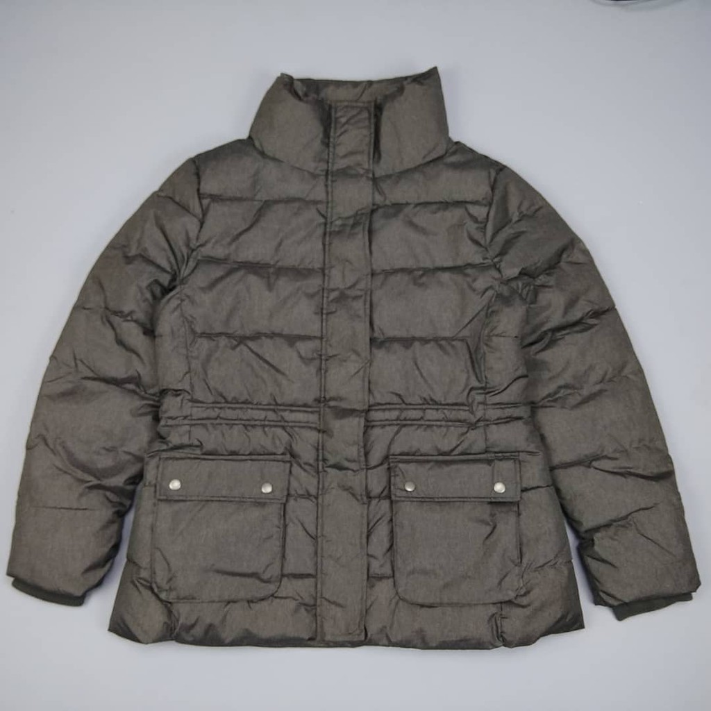 Gap Women's Puffer Dark Grey Jacket