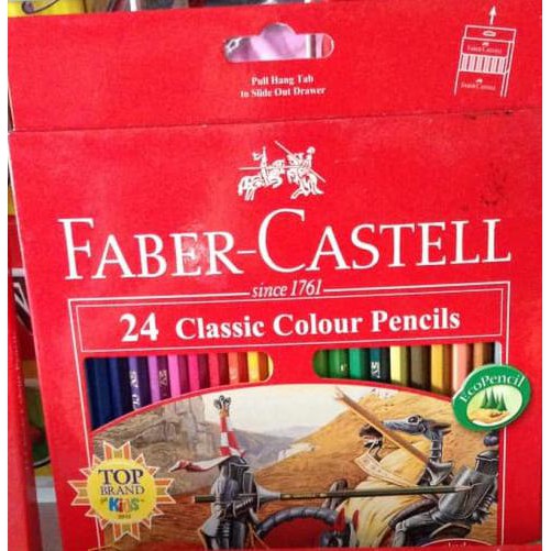 

BEST SELLER Pensil Warna Faber Castell Isi 24 Warna Panjang atk