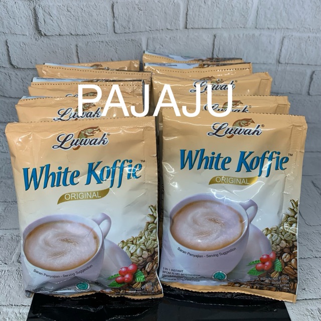 

Kopi Luwak White Koffie Original 10 psc RENCENG PROMI MURAH