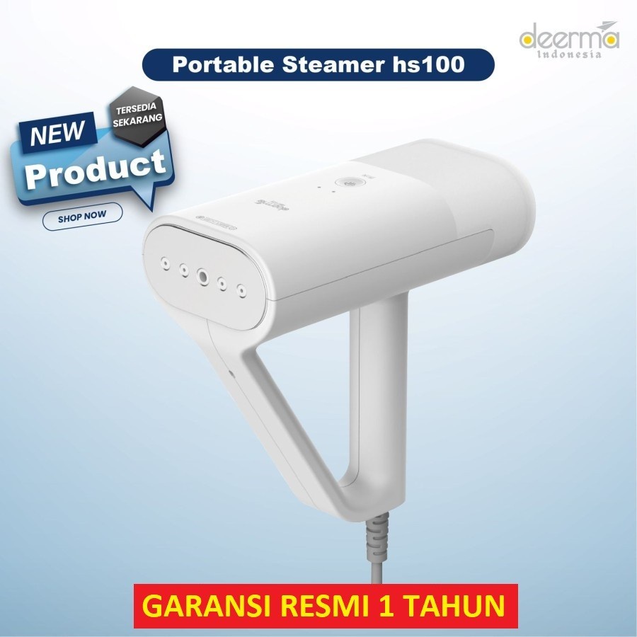 Deerma HS 100 Garment Steamer |Setrika Uap Elektrik Handheld