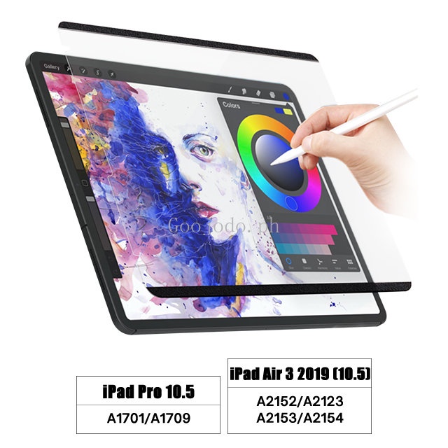 Pelindung Layar Magnetik Bahan PET Untuk iPad Pro 11 2021 12.9 Air 4 10.9 10.2 10.5