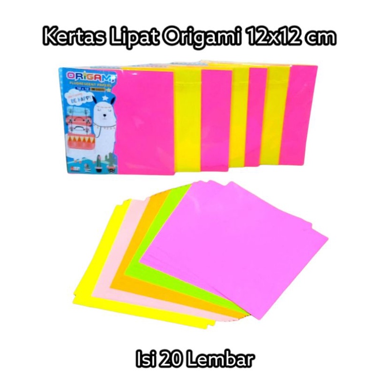 

KERTAS ORIGAMI ALFA UKURAN 12×12 cm (isi 20 lembar)