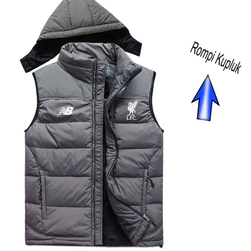 Rompi Pria/Jaket Rompi Pria/Rompi Motor/Rompi Kupluk/Rompi Parasut Waterproof/Rompi Kerja/Rompi Outd