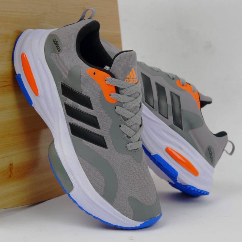 Adidas Zoom Climacool Running Premium, Sneaker Running Adidas Superflek, Sepatu Olahraga Pria Adidas