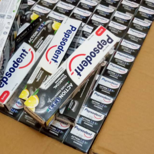 Pepsodent charcoal