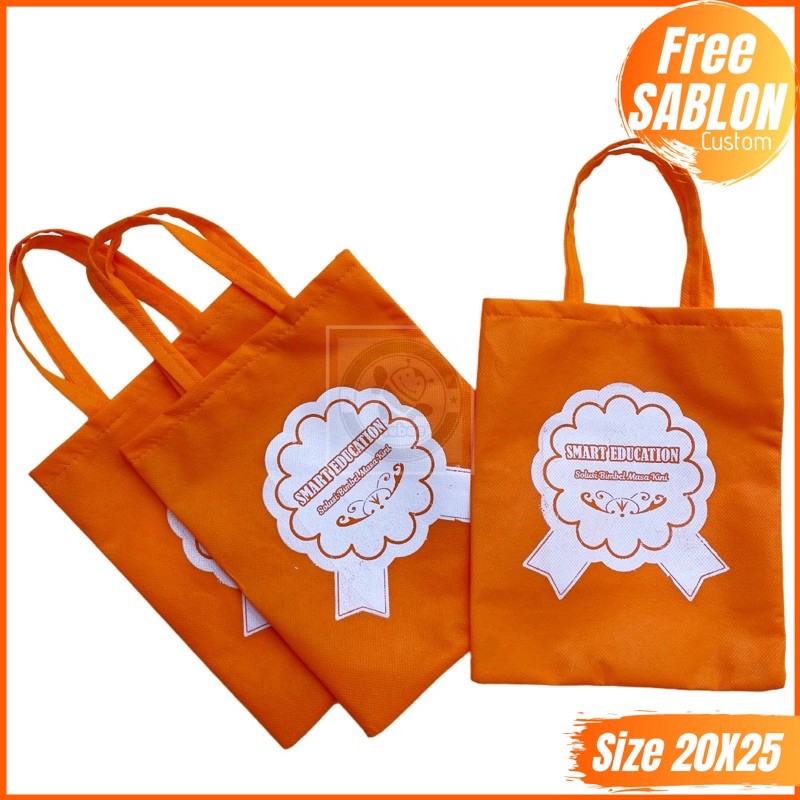 Tas souvenir PERNIKAHAN (FLAT 20X25 TANPA PACKING)