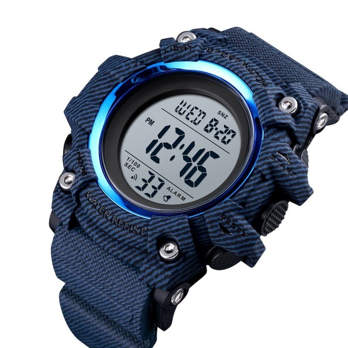 SKMEI Jam Tangan Digital Pria - 1552 - Deep Blue