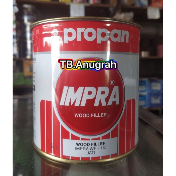 Dempul Kayu Wood Filler impra Jati / kamper 1 kg Dempul kayu propan / propan impra wood filler