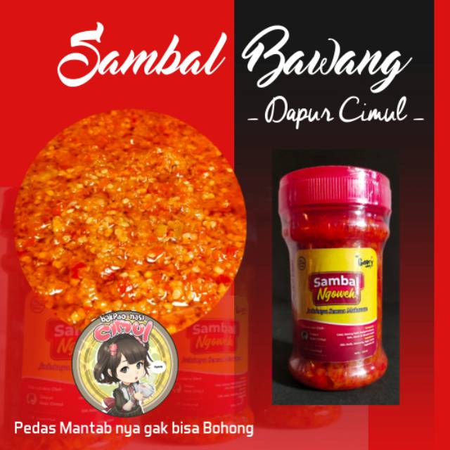 

Sambal Mertua Asli=sambal instan siap saji/sambal ijo/sambal bawang=sambal pedas instant