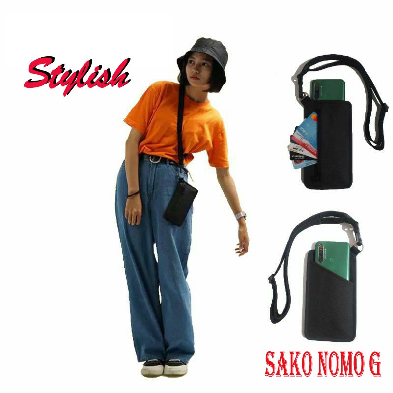 NURSTORE M2 - Tas HP sako nomo wallet pria wanita dompet kalung gantung leher