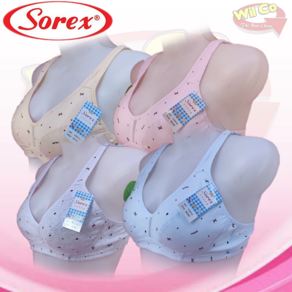 K726 - [Harga Per 1 Pcs] BRA/BH ANAK REMAJA WANITA PAKAIAN DALAM ANAKSOREX BUSA TIPIS TANPA KAWAT  DUA PENGAIT