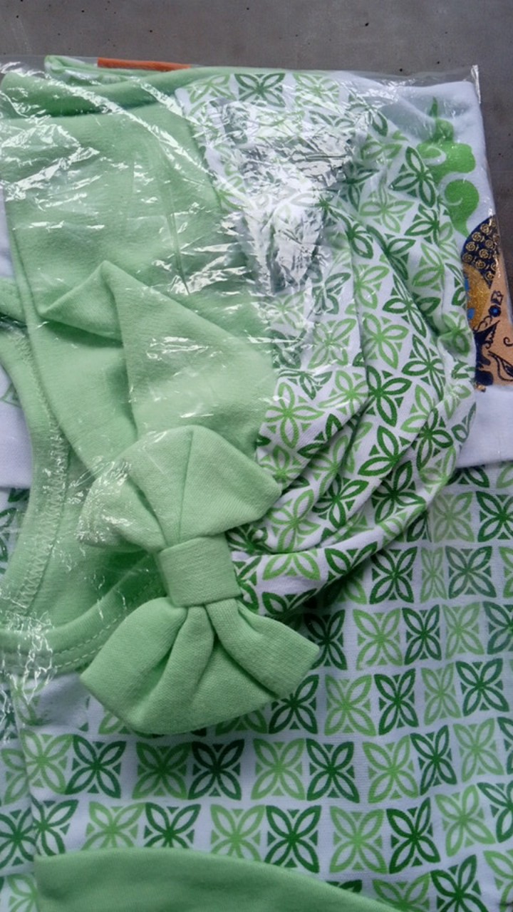 (random) Baby Lona Jumper Anak Bayi Fashion Motif Batik Girl 3-6 Bulan