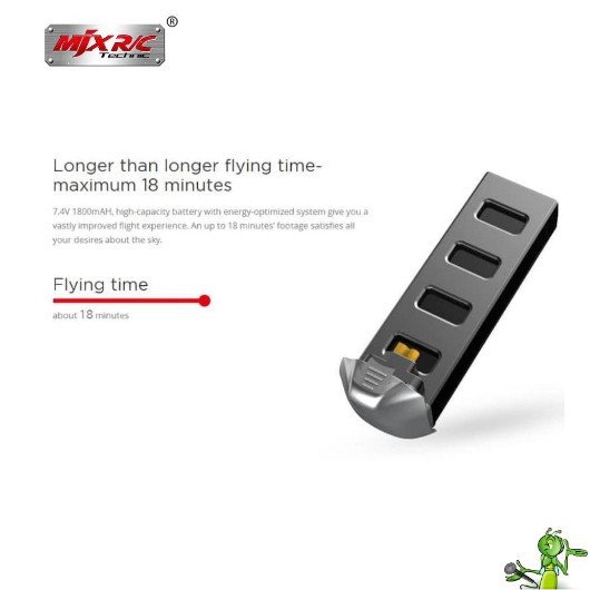 New Baterai Drone Mjx Bugs 2 SE 7.4 V 1800 mAh Ori Mjx