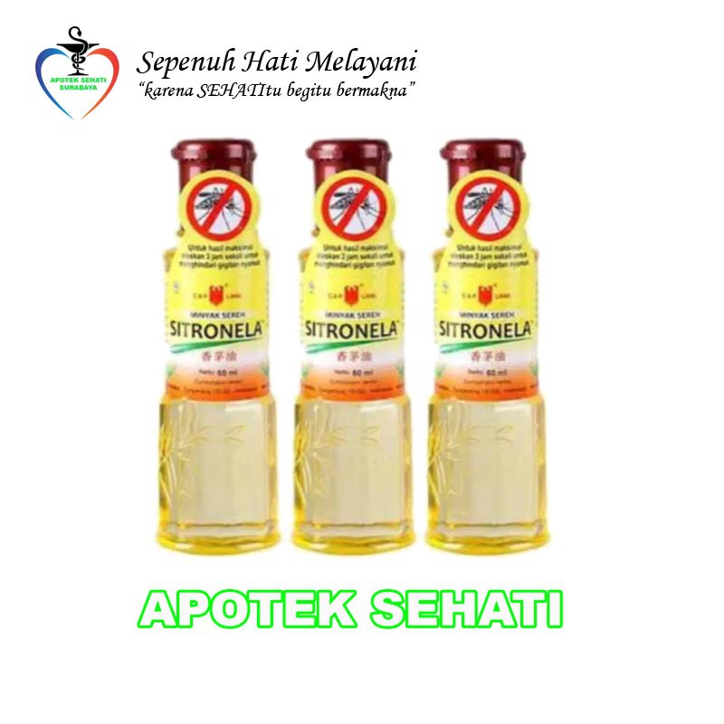 SITRONELA LANG 30ML MINYAK SEREH PENGURANG GATAL GIGITAN NYAMUK