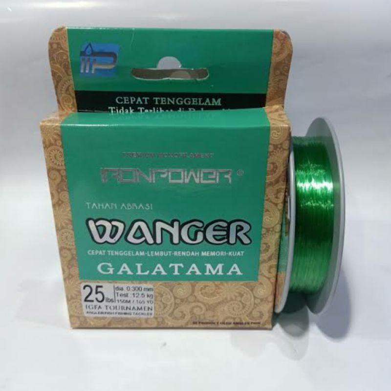 SENAR WANGER SENAR VUTTON IRONPOWER SENAR GALATAMA PANCING SENAR NILON SENAR KUAT