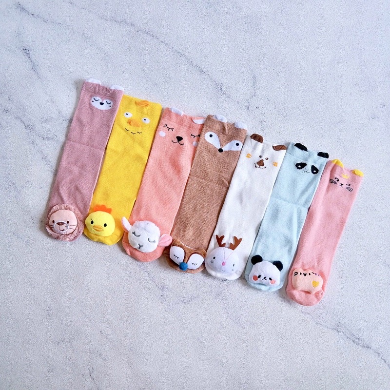 kaos kaki bayi boneka 3d panjang import quality