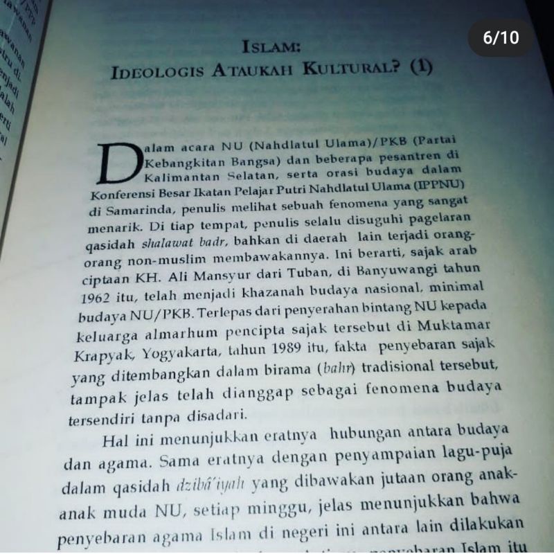 islamku islam anda islam kita karya Gus Dur