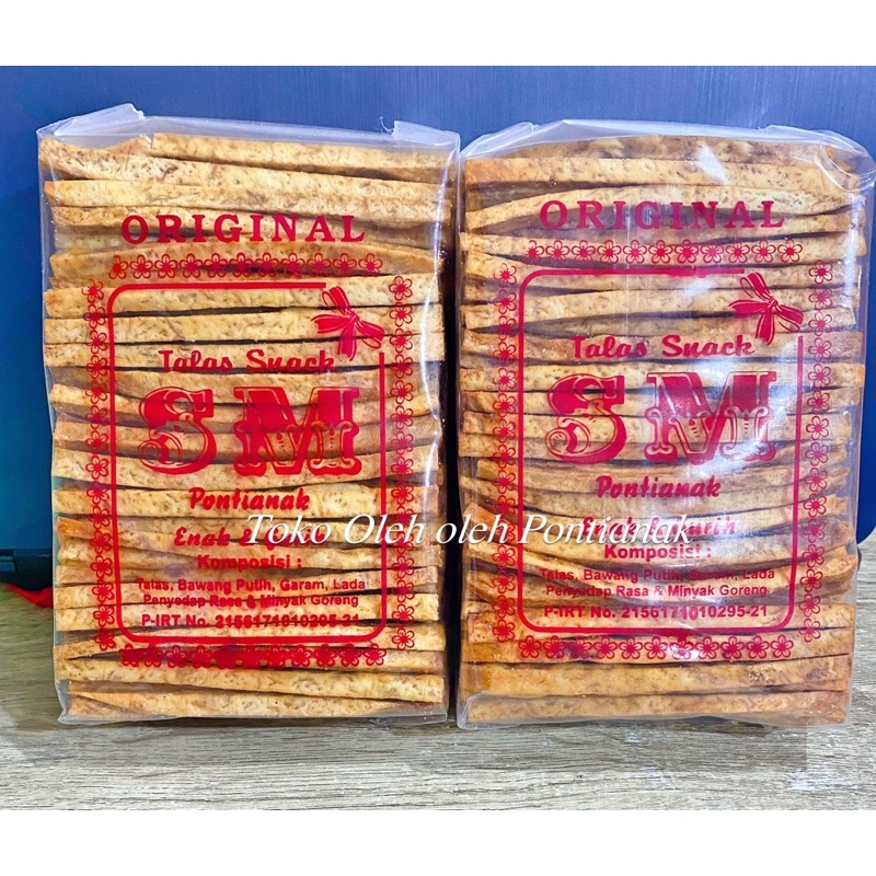 

Snack Talas SM Susun Uk Besar 250g Khas Pontianak