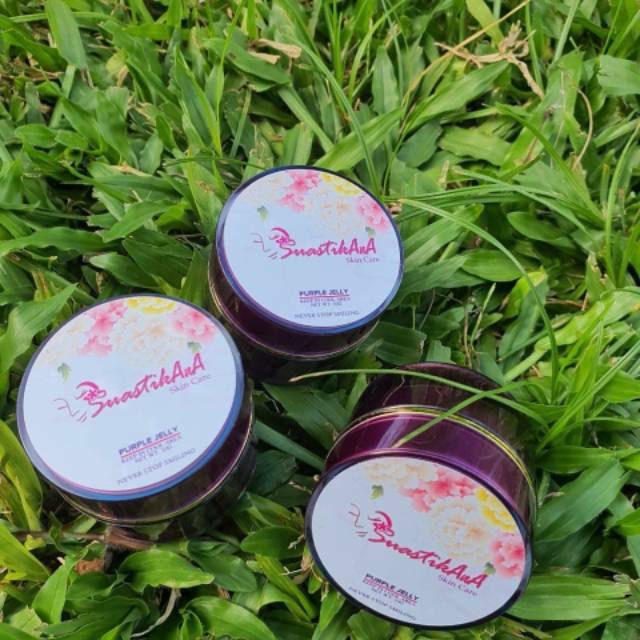 Glowing Purple Jelly Suastikana Skincare